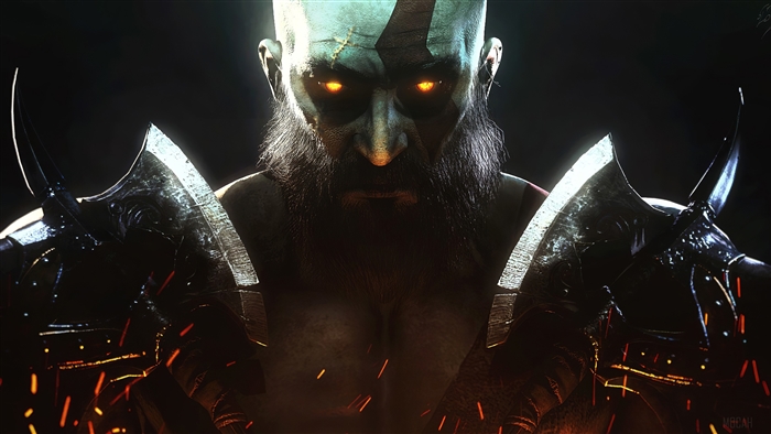 Kratos from God of War Ghost of Sparta 4K