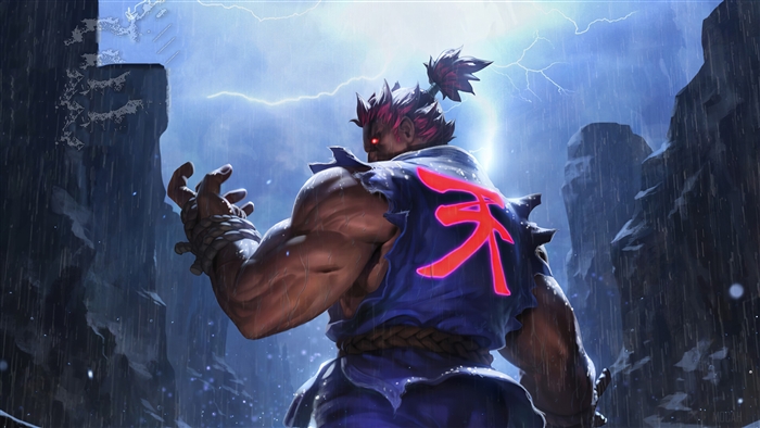 Akuma from Street Fighter in 4K