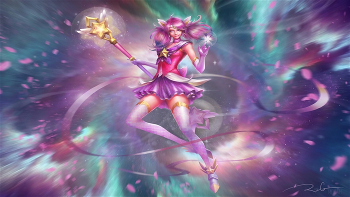 Lux from League of Legends 4K