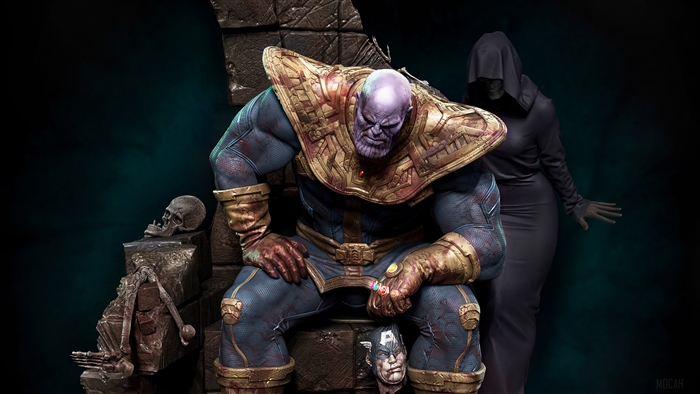 Thanos from Marvel Fan Art 4K