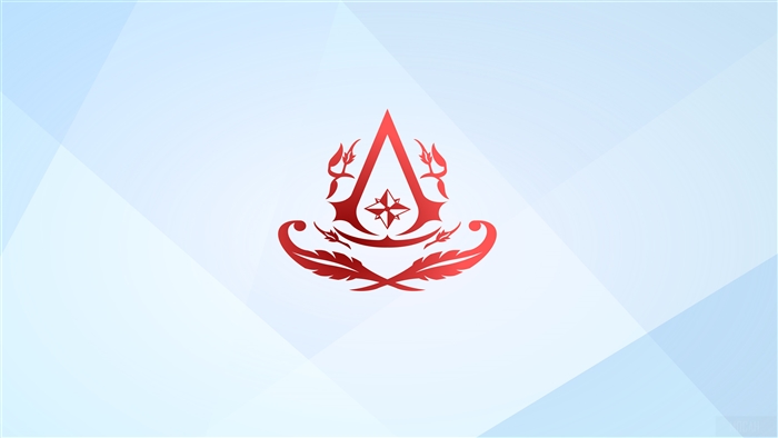 Assassin's Creed Minimal Logo 4K