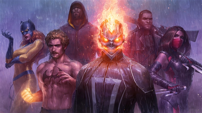 Marvel Future Fight Art Illustration