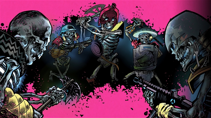 Rage 2 Skeletons with Weapons 4K