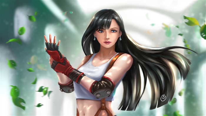 Tifa Lockhart from Final Fantasy VII 4K