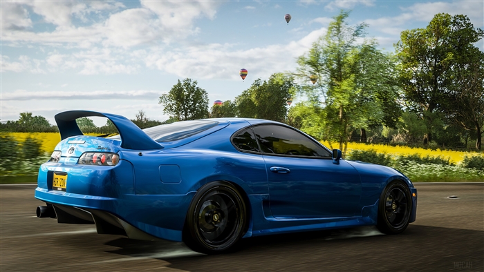 Toyota Supra from Forza Horizon 4 4K