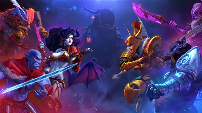 Dota 2 Game Art 4K