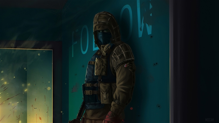 Kapkan from Rainbow Six Siege 4K