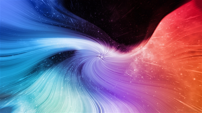 Abstract Swirling Colors 4K