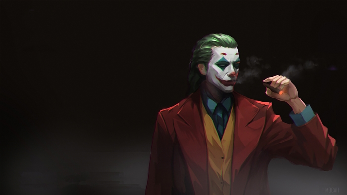 Joker Smoker Art