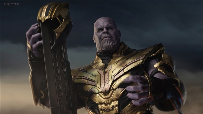 Thanos from Marvel 4K Art