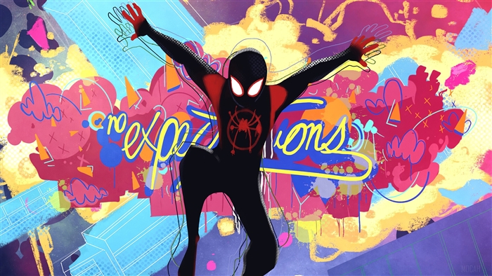 Miles Morales from Spider-Man: Into the Spider-Verse 4K