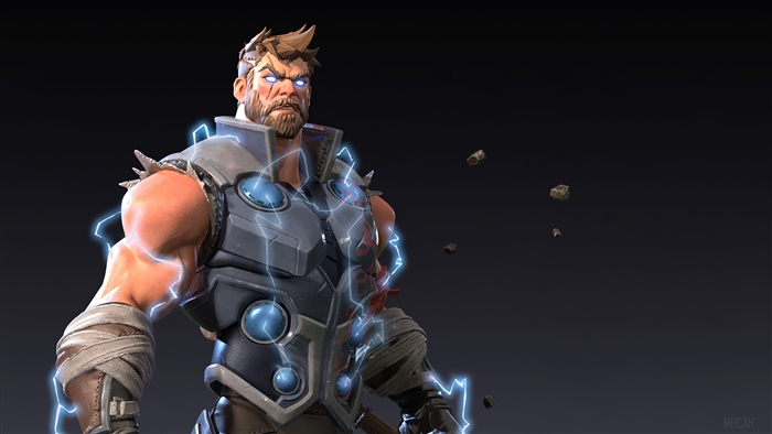 Thor from Marvel Superhero Art 4K