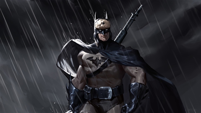Batman from Red Son Art 4K