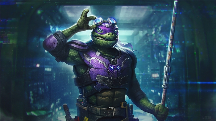 Donatello from TMNT in 4K