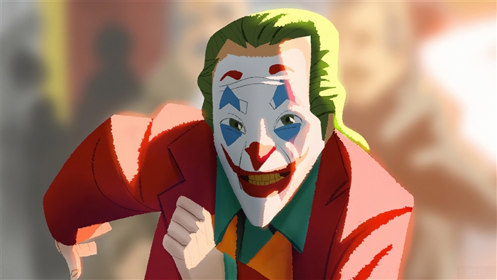 Joker running in 4K