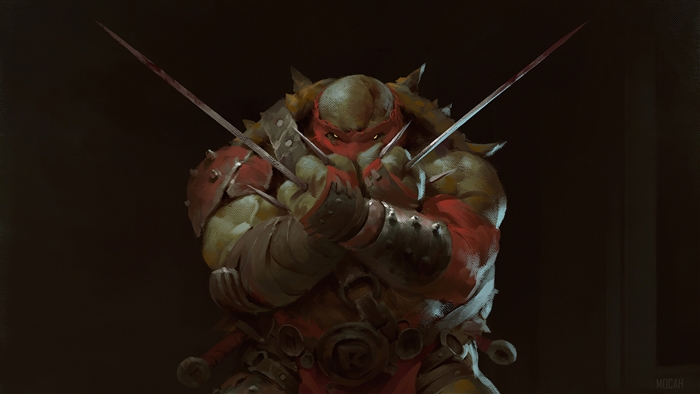 Raphael from TMNT 4K