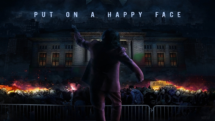 Joker from Batman Put On A Happy Face 4K
