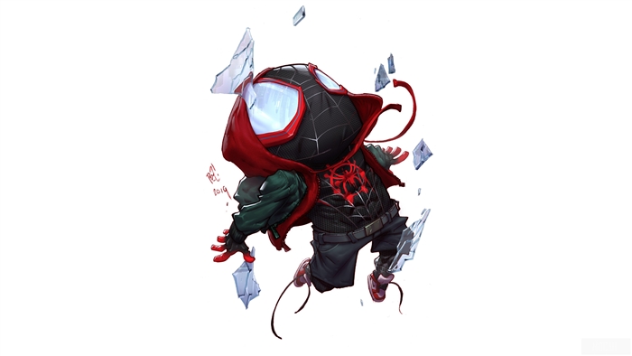 Miles Morales from Spider-Verse 4K