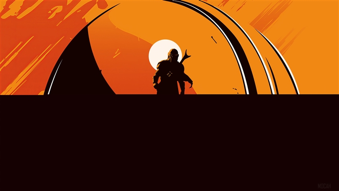 The Mandalorian Minimalist 4K