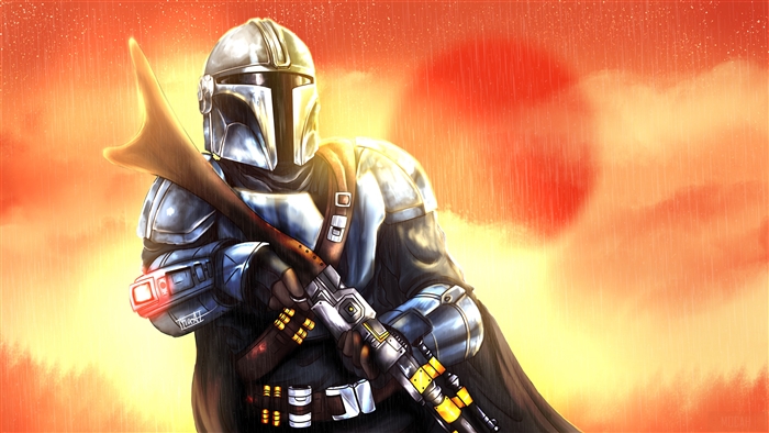 The Mandalorian from Star Wars 4K