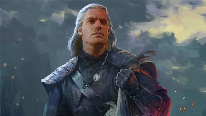Geralt of Rivia from The Witcher 4K
