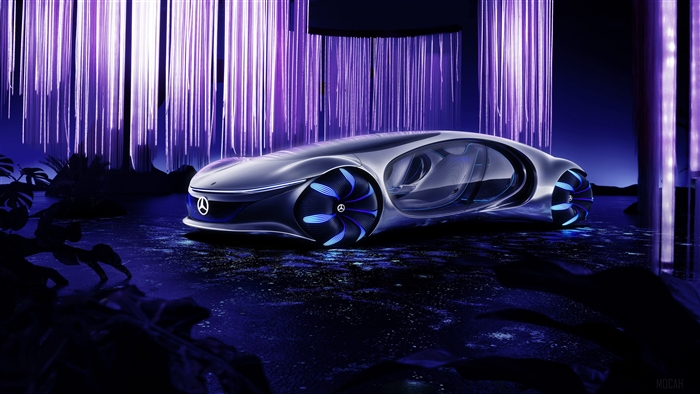 Mercedes Benz Vision AVTR concept car 4K