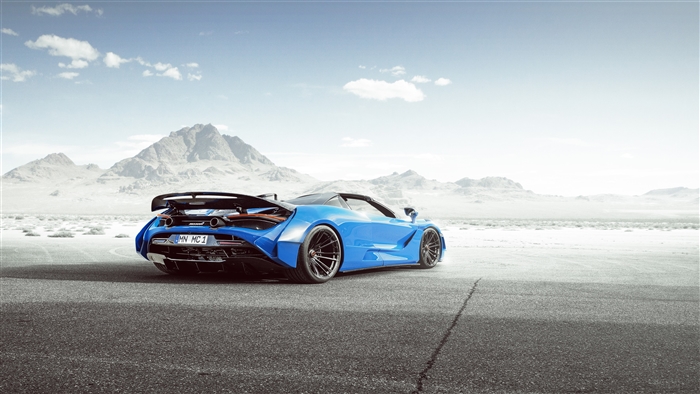 Novitec McLaren 720S Spider N Largo Rear