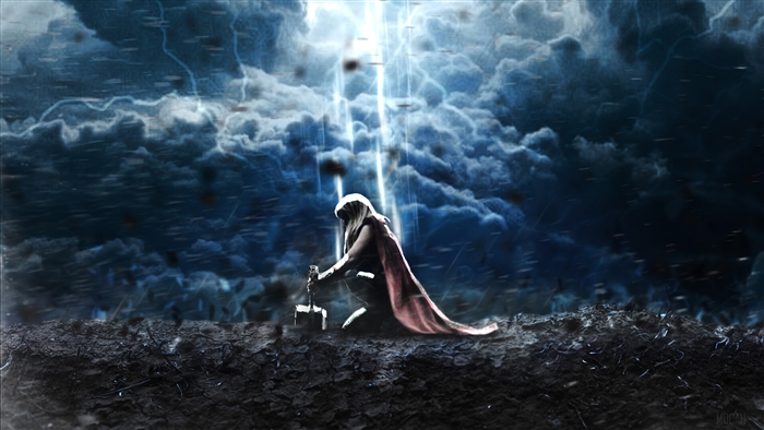 Lady Thor from Love and Thunder 4K