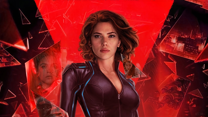 Black Widow Movie Art 4K