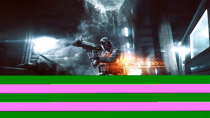Soldier firing rocket launcher in Battlefield 4 4K
