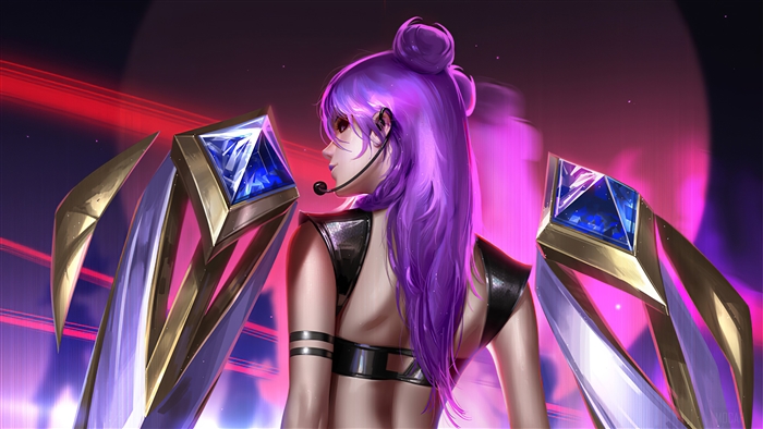 Kaisa from League of Legends KDA 4K