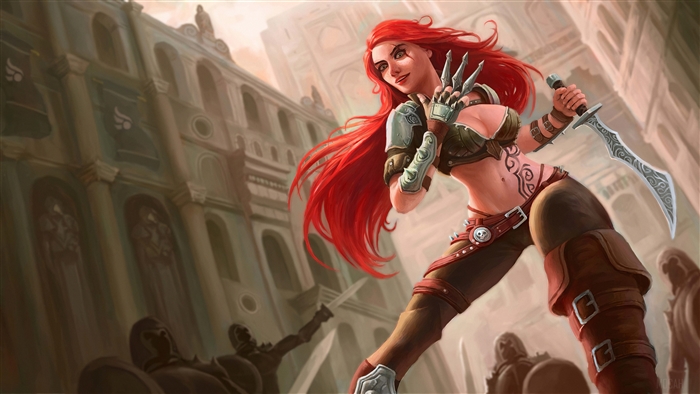 Katarina from League of Legends 4K