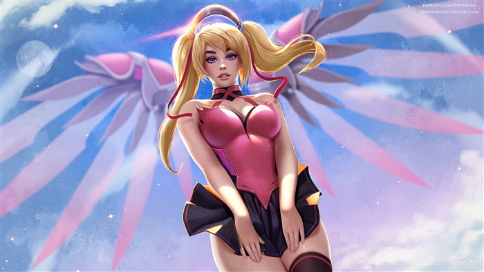 Mercy from Overwatch 4K