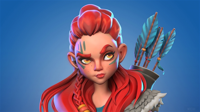 Aloy from Horizon Zero Dawn 4K