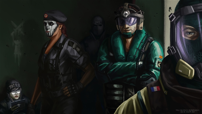 Rainbow Six Siege Hunters 4K