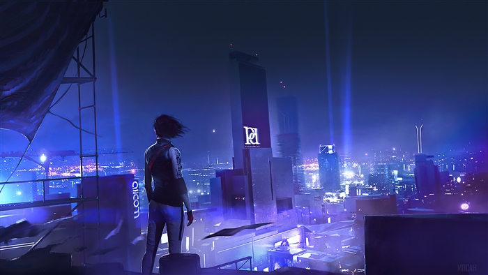 Faith Connors from Mirror's Edge Catalyst 4K