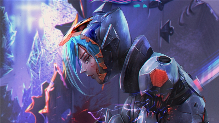 League Of Legends Akali Injured