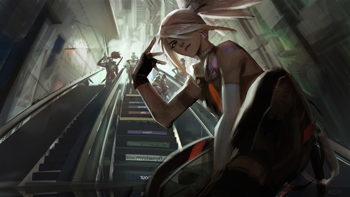 Akali from League of Legends True Damage 4K