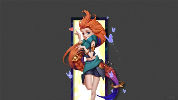 Zoe from League of Legends 4K