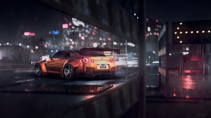 Nissan GTR from Need For Speed 4K