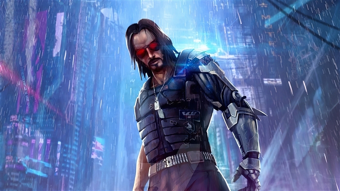 Johnny Silverhand from Cyberpunk 2077 in 4K