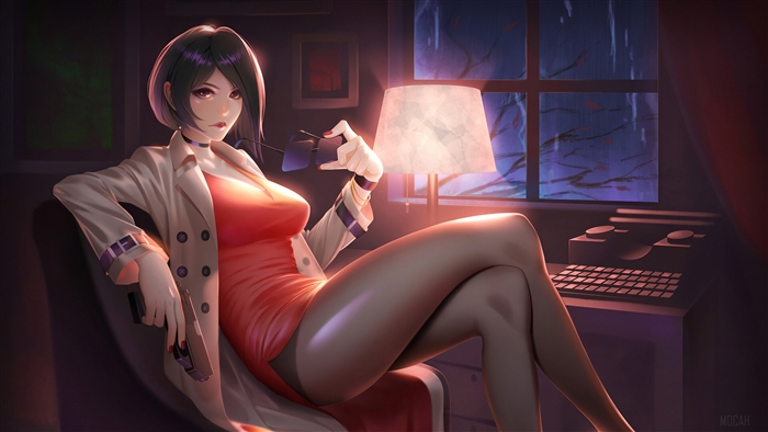 Ada Wong from Resident Evil 4K