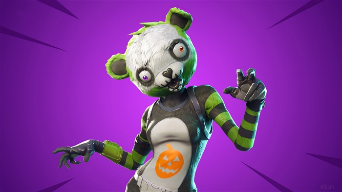 Fortnitemares Spooky Panda Skin 4K