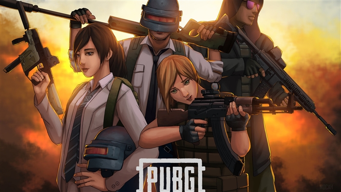 Pubg Squad Art