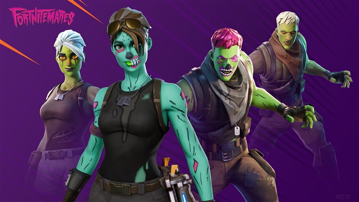 Fortnite Brainiac and Ghoul Trooper 4K