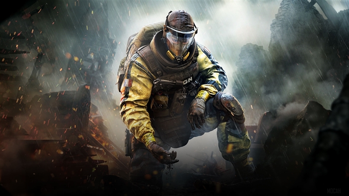 Character from Tom Clancy's Rainbow Six Siege 4K