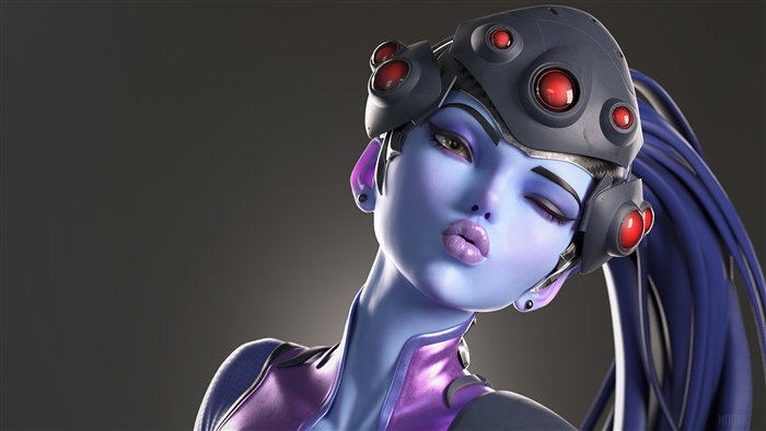 Widowmaker from Overwatch Fan Art 4K