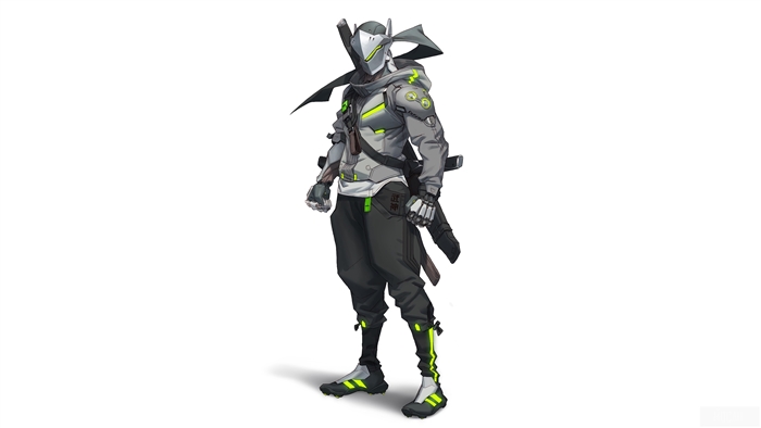 Genji from Overwatch 2 4K