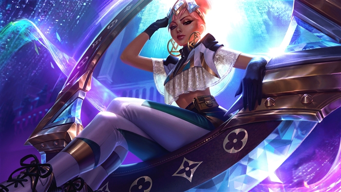 Qiyana from League of Legends 4K