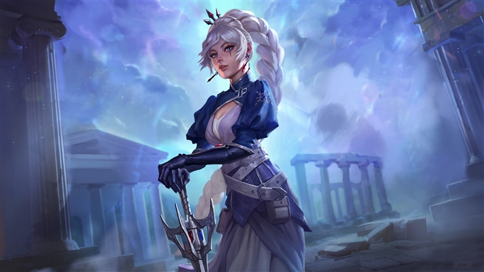Freya from Smite 4K